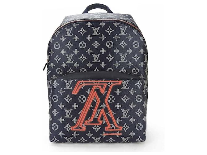 Louis Vuitton Apollo Backpack M43676 Blue Cloth  ref.2117896