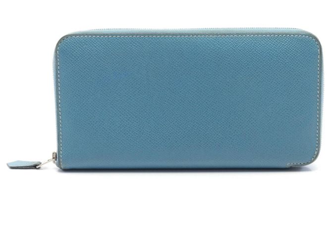 Hermès Cartera Hermes Azap Long Classic Epsom Azul