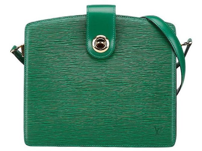 Bolsa de Ombro Epi Capucines M52344 da Louis Vuitton Verde