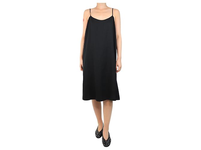 Autre Marque Schwarzes Slip-Kleid - Größe M