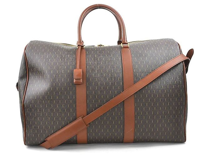 Sac Boston marron Saint Laurent