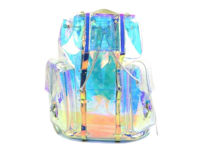 Louis Vuitton Monogram Prism Christopher GM Backpack Multiple colors Plastic  ref.2120232