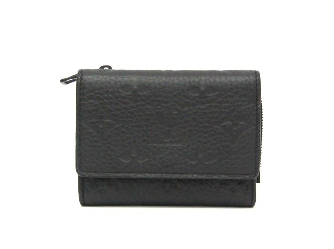 Louis Vuitton Monogram Taurillon Slender Pilot Wallet Black