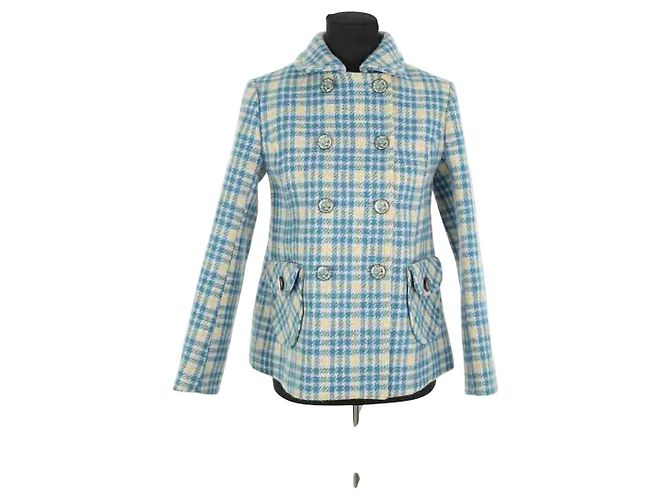 Paul & Joe Blaue Wolljacke