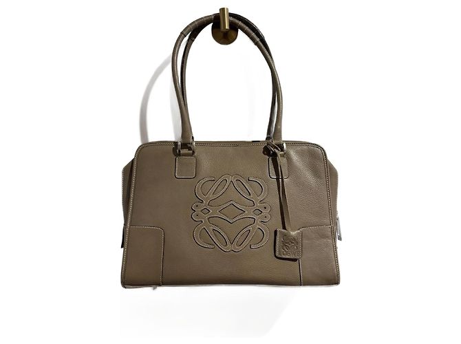 Bolsas LOEWE T. Couro Bege