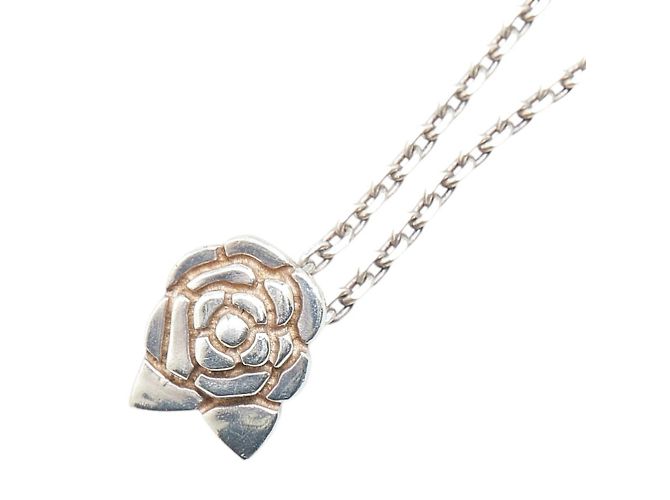 Collana Fiore Camelia Chanel in Argento 925