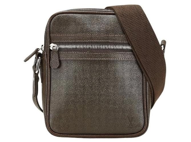 Loewe Louis Vuitton Dimitri Leather Shoulder Bag M32468 Brown  ref.2122335