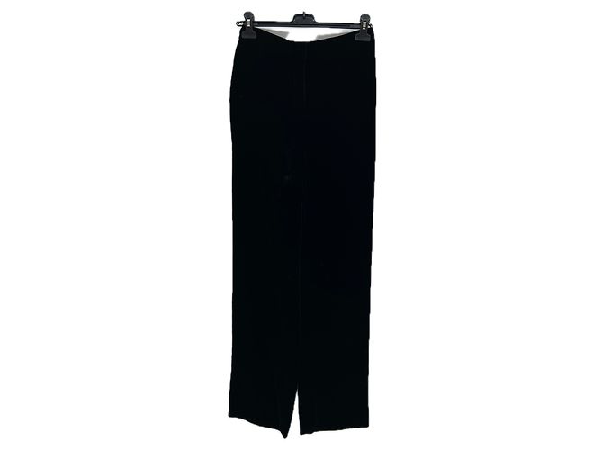 Pantalones GIORGIO ARMANI T.IT 42 Algodón Negro