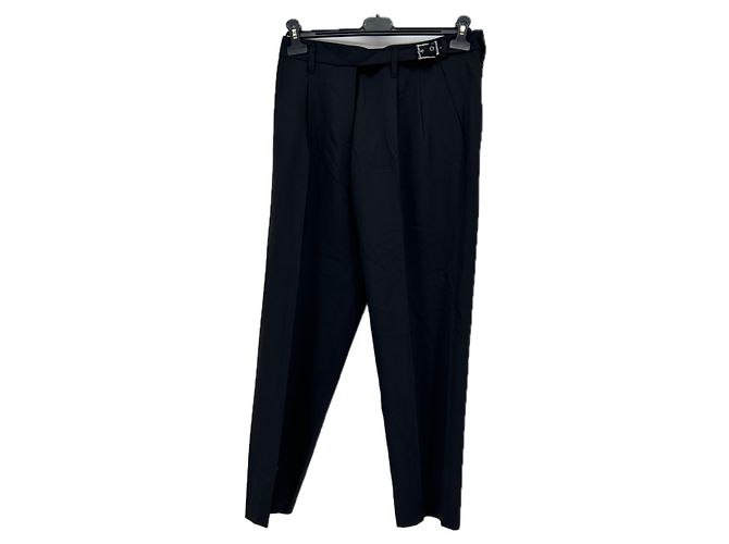 Hose BARBARA BUI T.FR 38 Wolle Schwarz