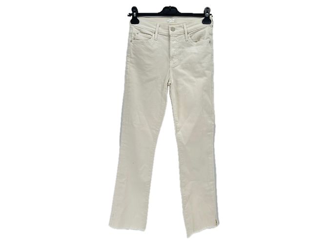 MOTHER Jeans T.US 25 Algodón Blanco