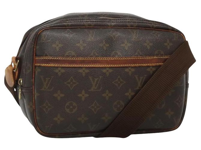 LOUIS VUITTON Borsa a Spalla Monogram Reporter PM M45254 LV Auth BA696 Monogramma