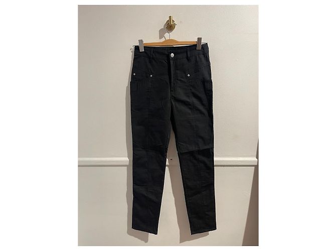 Pantaloni Isabel Marant neri T.36 Nero