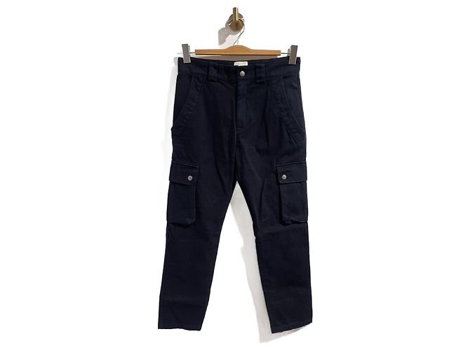 Pantalón Isabel Marant azul marino T.36