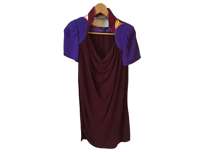 Louis Vuitton Kleid T.34 Bordeaux