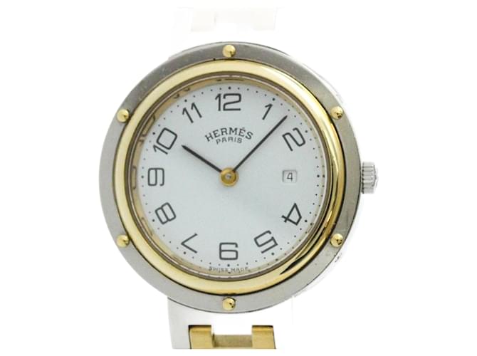 Hermès Hermes Clipper Gold Plated Steel Men's Watch  ref.2122961