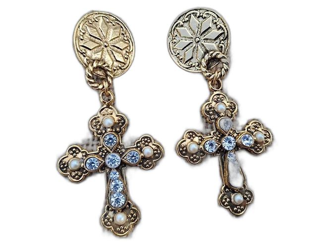 Autre Marque Pendientes Zoé Coste Oro Gold hardware