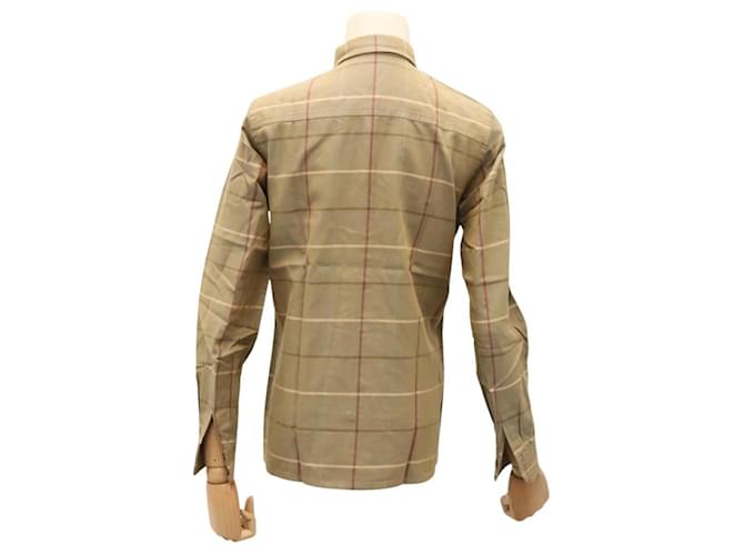 Autre Marque Burberrys Nova Check Shirt Cotton Beige Auth am8015  ref.2123362