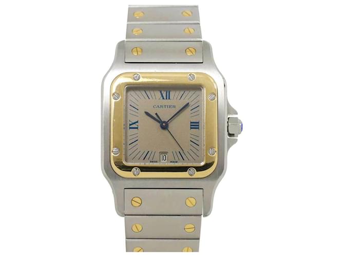 Cartier Santos Galbe LM Combi Men's Watch  ref.2124278