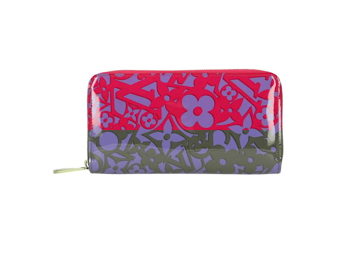 Louis Vuitton Zippy Sweet Monogram Long Wallet Pink Purple Patent leather  ref.2124330