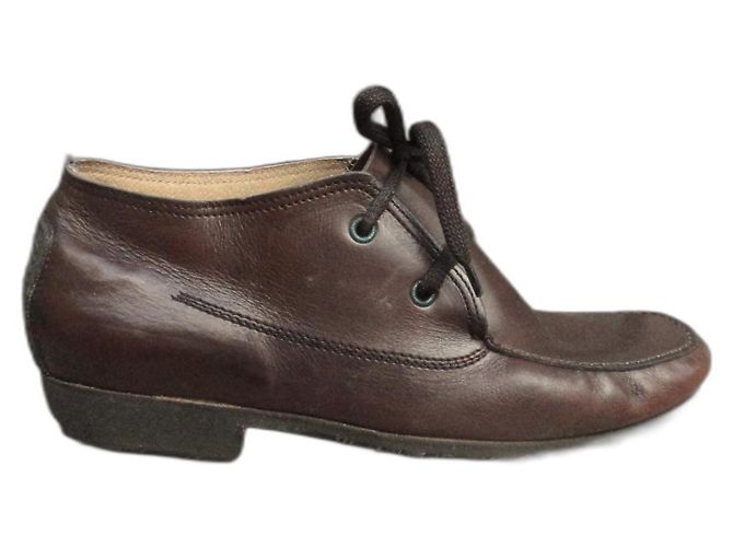 Autre Marque Arcus ankle boots dark brown leather