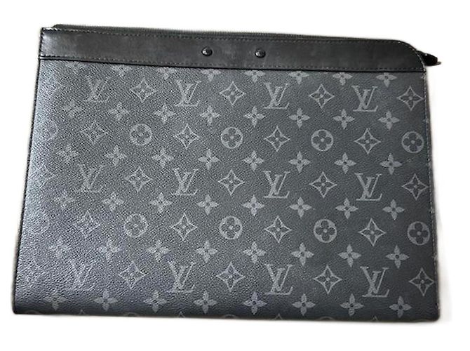Louis Vuitton Document Holder Brown Canvas