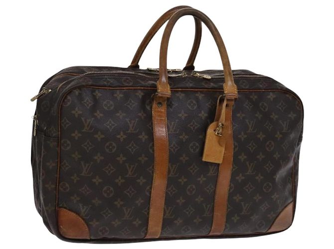 LOUIS VUITTON Monogram Sirius 50 Bolsa Boston M41406 LV Auth EC478 Monograma