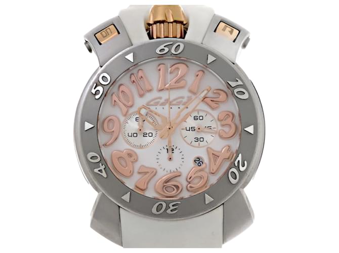 Autre Marque Gaga Milano Chrono 45MM Men's Watch 8016.01  ref.2125444