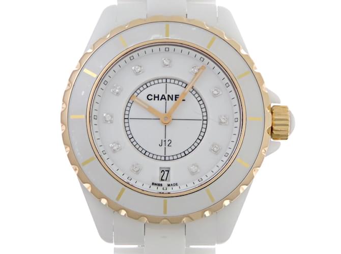 Chanel J12 38MM 11P Diamond Men's Watch H2180  ref.2125594