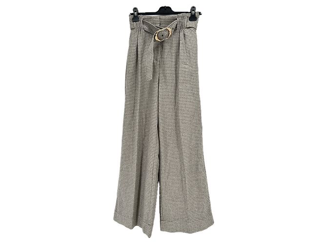 Autre Marque Pantalones ACLER T.US 4 Algodón Gris