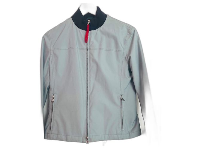 Prada Sport Gore Tex Jacke Rot Blau
