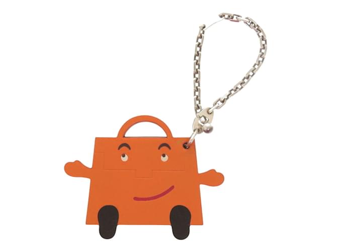 Hermès Porte-clés charm Hermes Kelly Doll Votadelakt Argent 925 Orange 