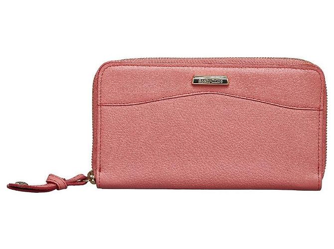 Chloé Cartera de cuero rosa See by Chloe