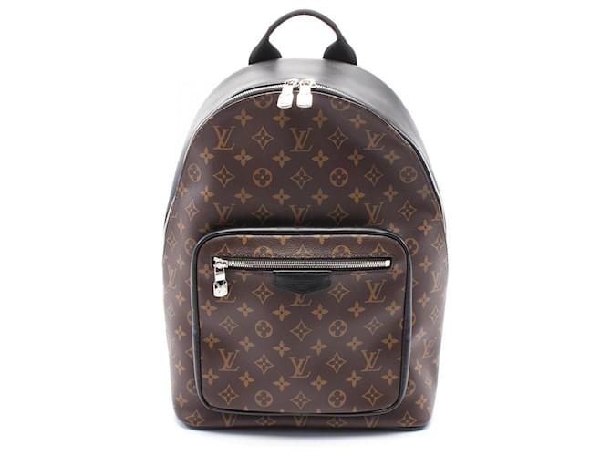 Louis Vuitton Josh Monogram Macassar Backpack M45349 Brown Cloth  ref.2126413