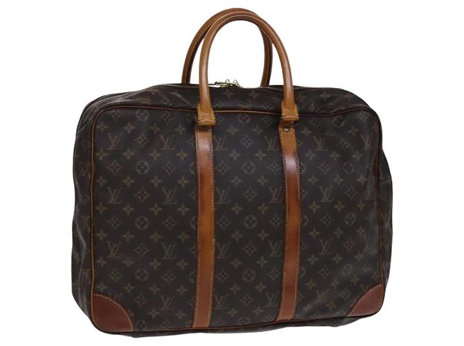 LOUIS VUITTON Sac Monogram 24 Earl Boston M41387 LV Auth JB079
