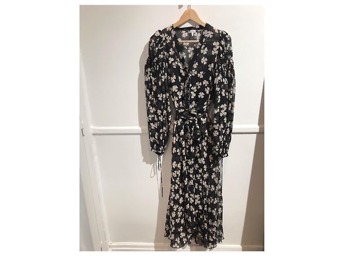 Vestido Loewe preto T.38