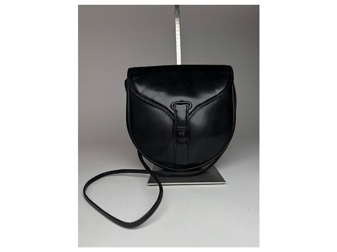 Sac en cuir vintage Givenchy 4G noir