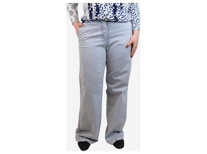 Autre Marque Blue Rose trousers - size L Cotton  ref.2127667