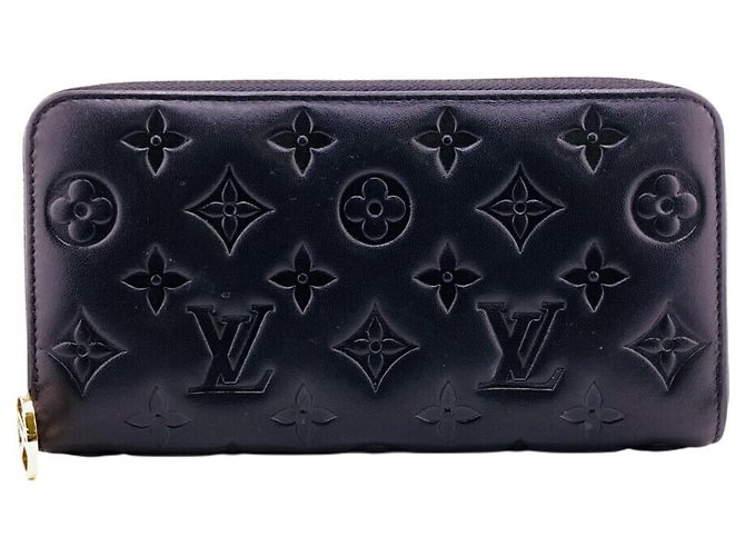 Louis Vuitton Long Black Wallet