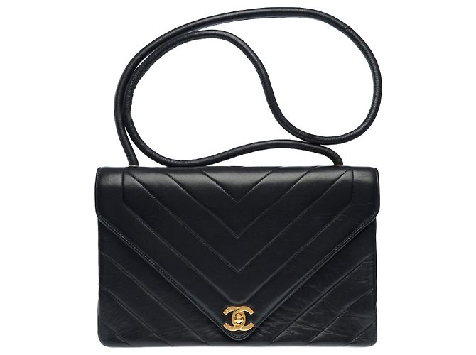 Borsa CHANEL Timeless/Classique in Pelle Nera - 102608 Nero