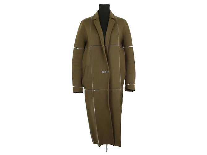 Courreges Abrigo caqui 