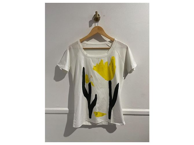 MARNI Tops T.Internacional S Algodón Blanco