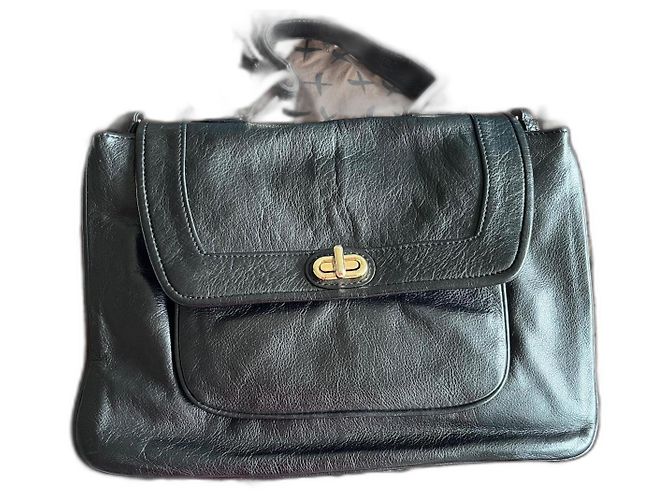 Borsa a tracolla in pelle nera Rebecca Minkoff Nero