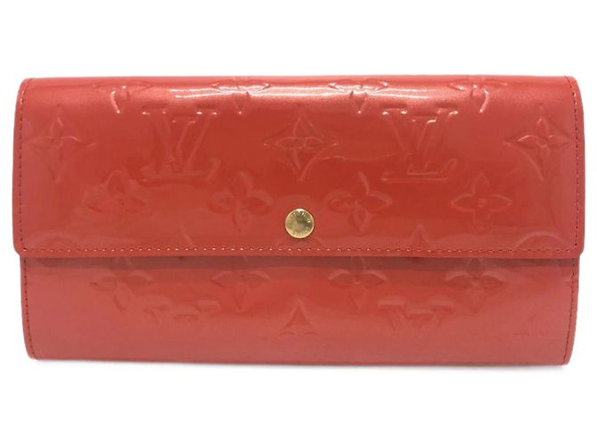 Cartera Larga Sarah de Louis Vuitton Naranja