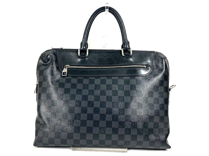 Louis Vuitton Damier Graphite Briefcase Black
