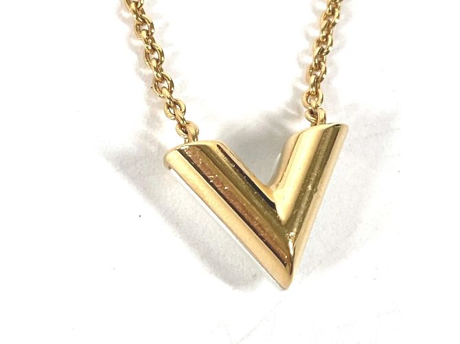 Collar de metal dorado Louis Vuitton