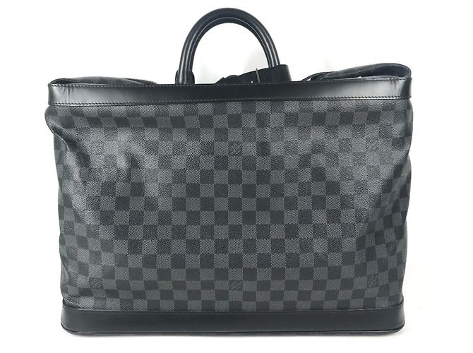 Louis Vuitton Damier Graphite Grimo Travel Bag Black