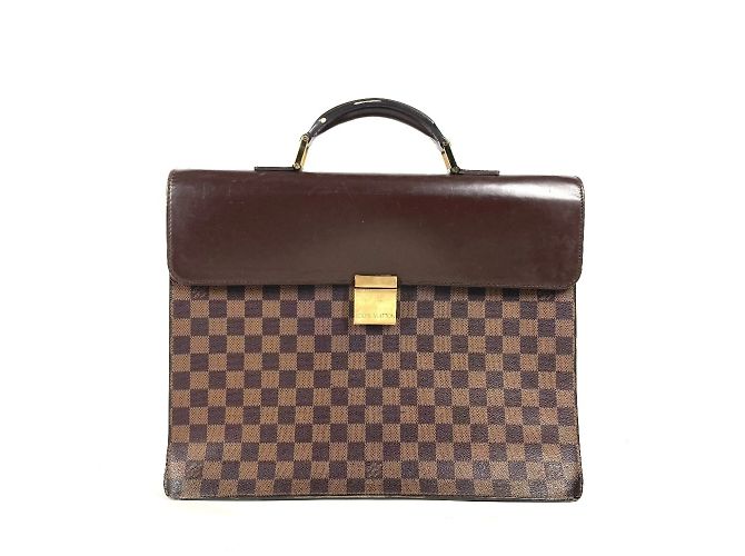 Pasta Louis Vuitton Damier Altona PM Marrom Damier ebene
