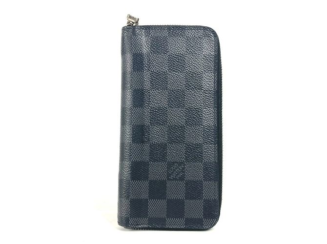 Louis Vuitton Damier Graphite Long Wallet Black