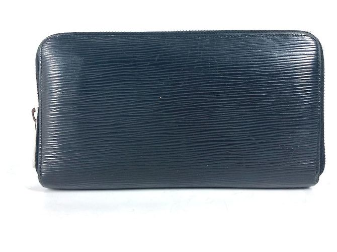 Cartera larga Zippy Organizer Epi Louis Vuitton Negro