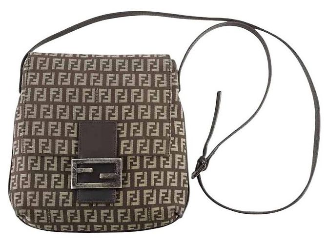 Fendi Braune Umhängetasche